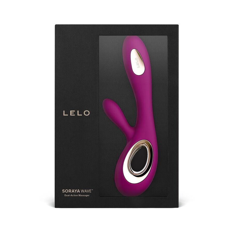 LELO - VIBRATEUR SORAYA WAVE RABBIT DEEP ROSE