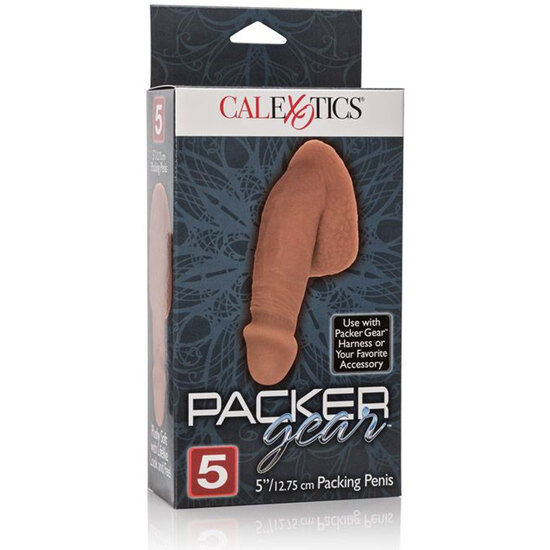 CALEXOTICS - EMBALLAGE PÉNIS BRUN 14,5 CM