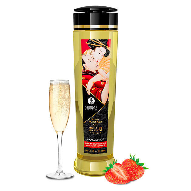 SHUNGA - ROMANTIC EROTIC MASSAGE OIL 240 ML