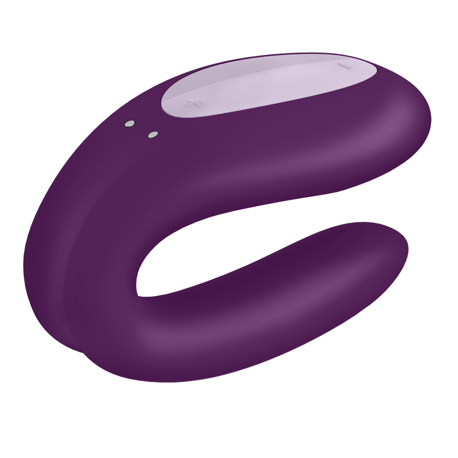 SATISFYER - DOUBLE JOY CON APP NERO