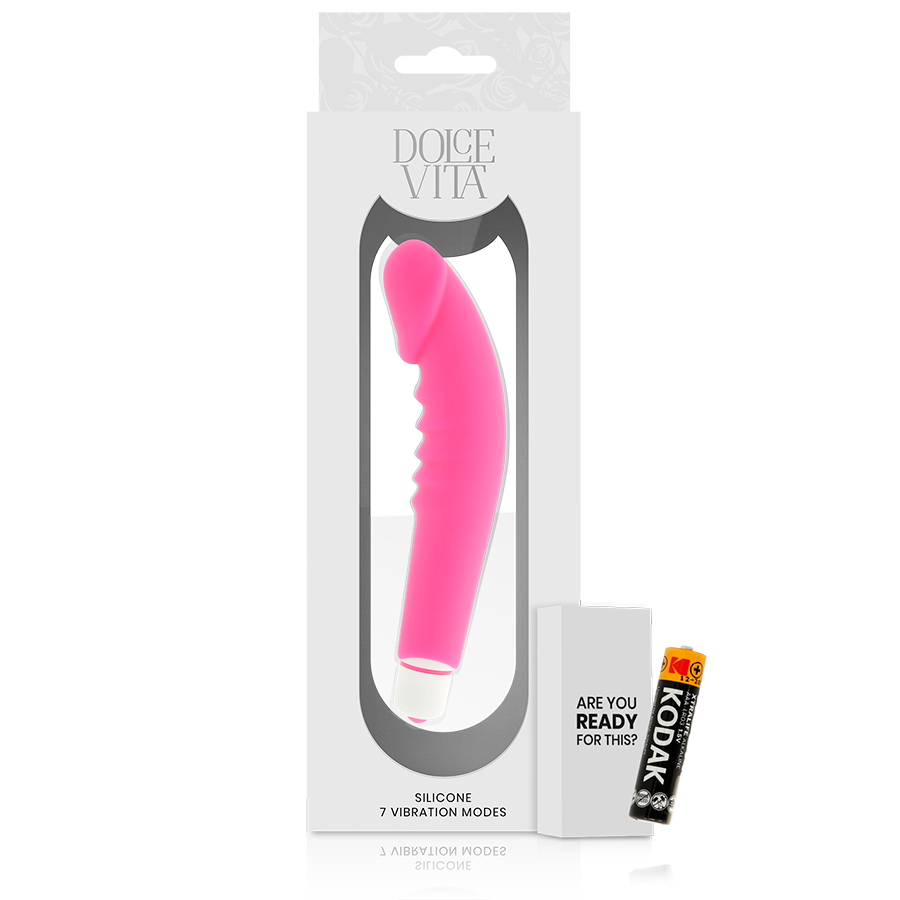 DOLCE VITA - REALISTIC PLEASURE PINK SILICONE