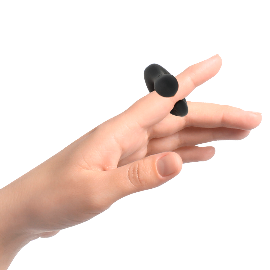 BLACK&amp;SILVER - DUCKYMANIA RECHARGEABLE STIMULATING SILICONE DUCK THIMBLE