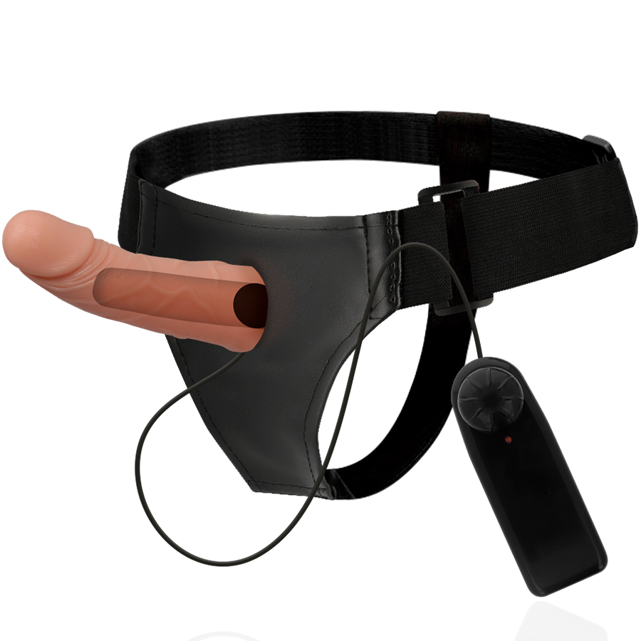 HARNESS ATTRACTION - RNES HOLLOW FRAMES WITH VIBRATOR 15 CM -O- 5 CM