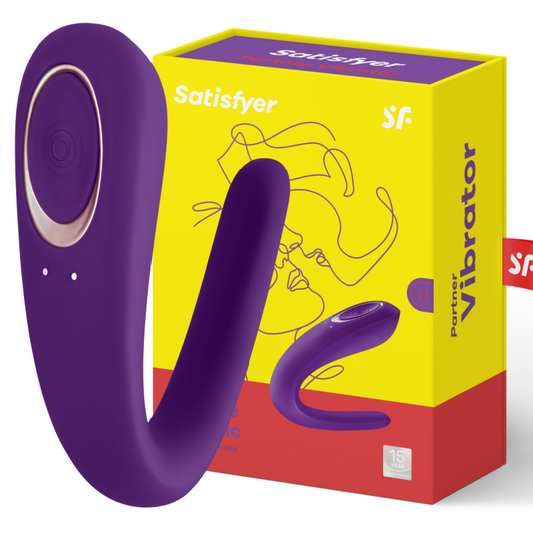 SATISFYER - PARTNER TOY VIBRATOR THAT STIMULATES BOTH PARTNERS