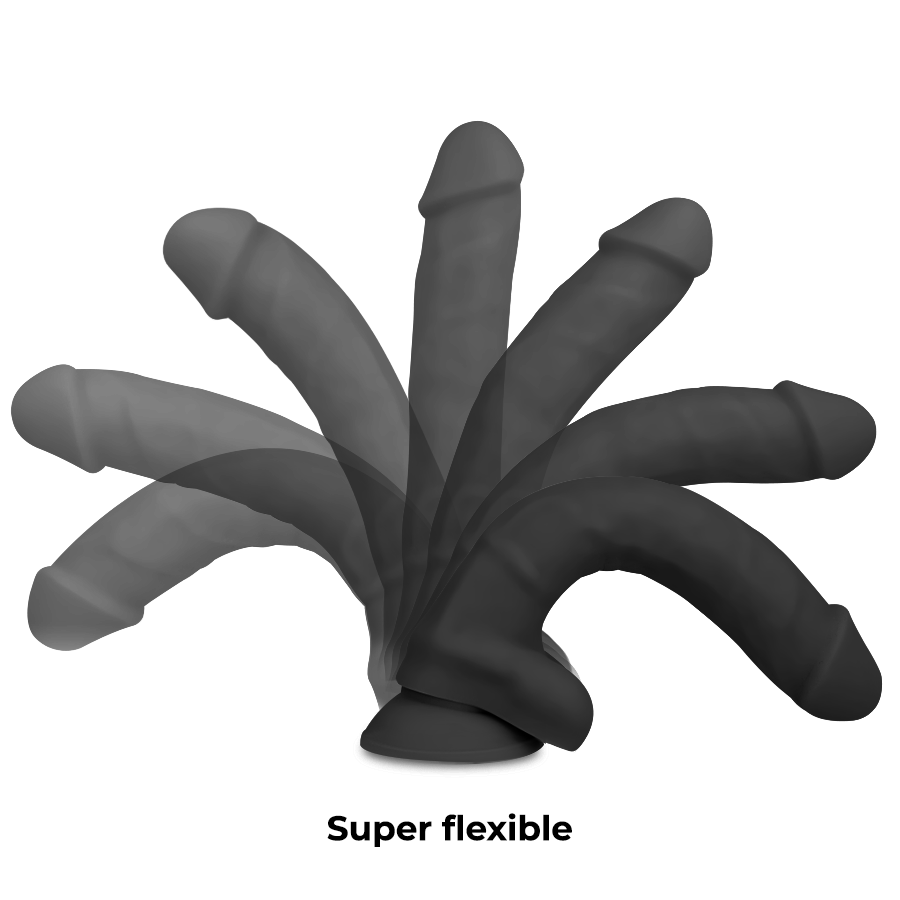 COCK MILLER - COCKSIL SILICONE DENSIT JOINTABLE NOIR 18 CM
