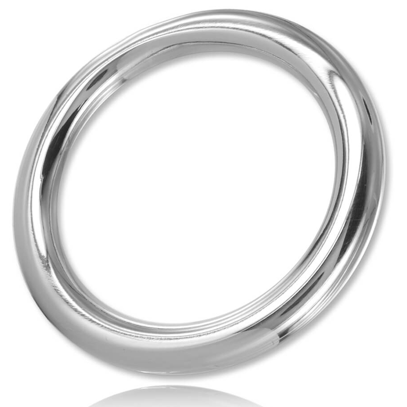 MÉTAL DUR - ANNEAU PÉNIS ROND C-RING EN FIL MÉTALLIQUE 8X55MM