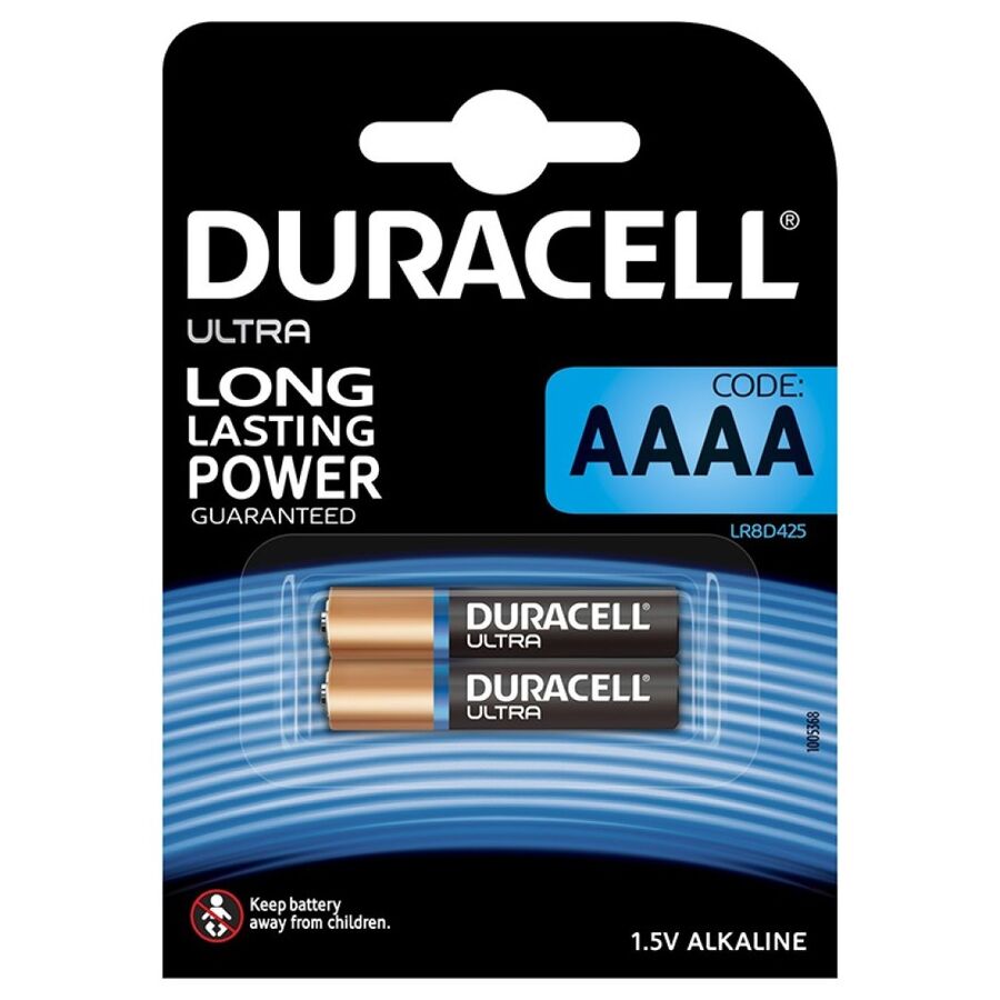 DURACELL - BATTERIA ULTRA POWER ALCALINA AAAA MX2500 1,5V 2 UNIT