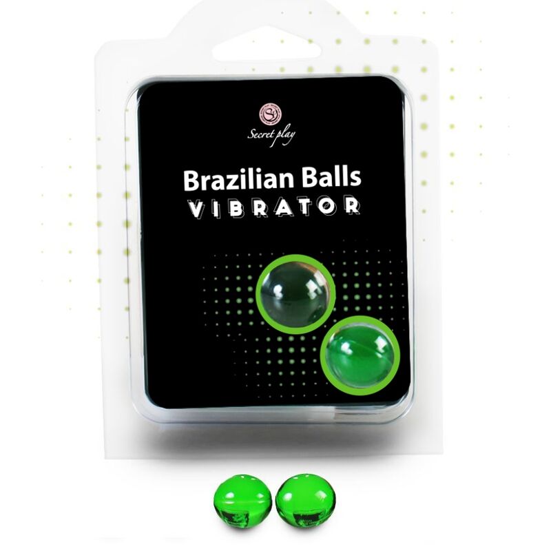 SECRETPLAY - LOT DE 2 BALLES DE CHOC BRÉSILIENNES