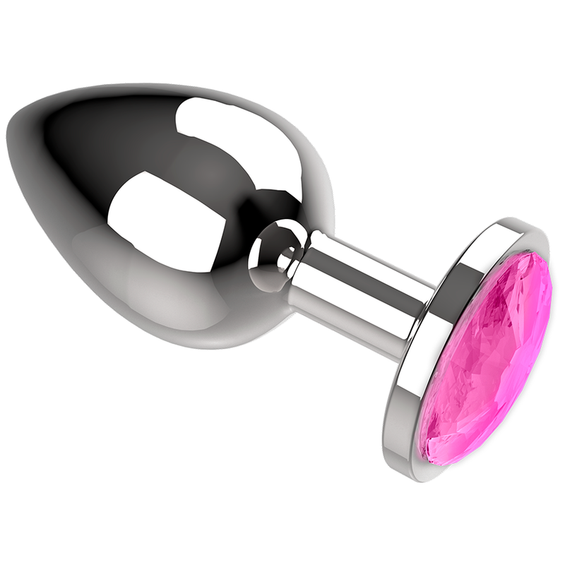 COQUETTE CHIC DESIRE - METAL BUTT PLUG COLOR PINK SIZE L 4 X 9 CM