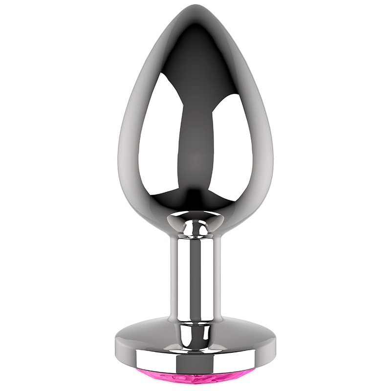 COQUETTE CHIC DESIRE - METAL BUTT PLUG COLOR PINK SIZE L 4 X 9 CM