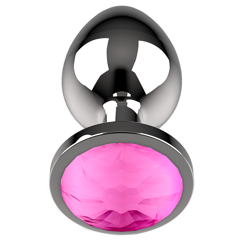 COQUETTE CHIC DESIRE - METAL BUTT PLUG COLOR PINK SIZE L 4 X 9 CM