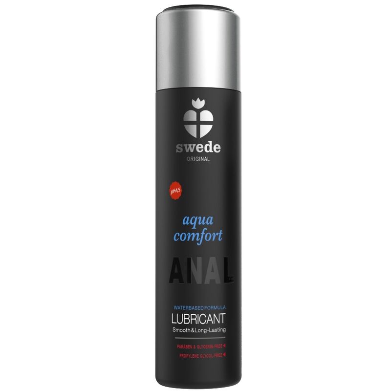 SWEDE - LUBRIFIANT ANAL AQUA COMFORT À BASE D'EAU 120 ML