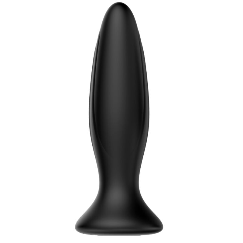 MR PLAY - BLACK RECHARGEABLE VIBRATING BUTT PLUG