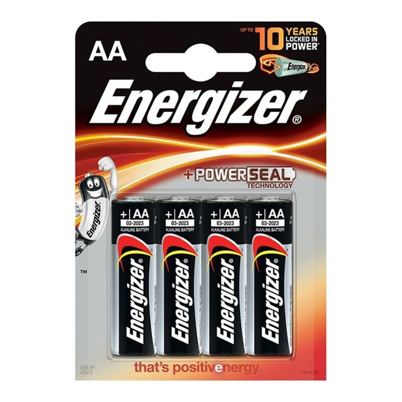 ENERGIZER - ALKALINE BATTERY AA LR6 *4