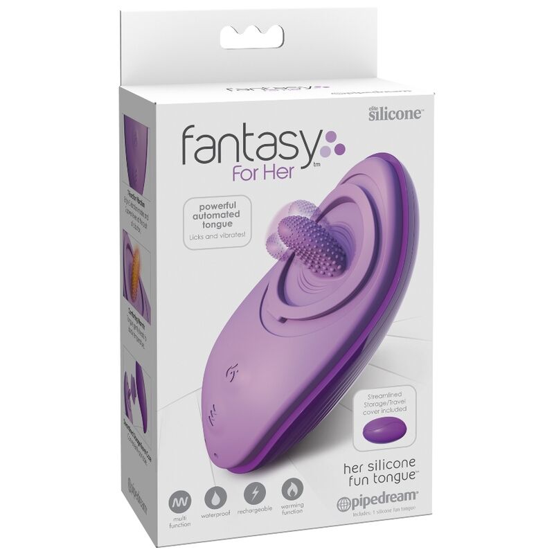 FANTASY POUR ELLE - LANGUE FUN EN SILICONE VIOLET