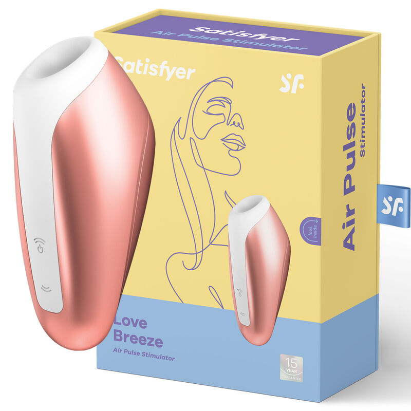 SATISFYER - LOVE BREEZE COPPER SUCTION CUP