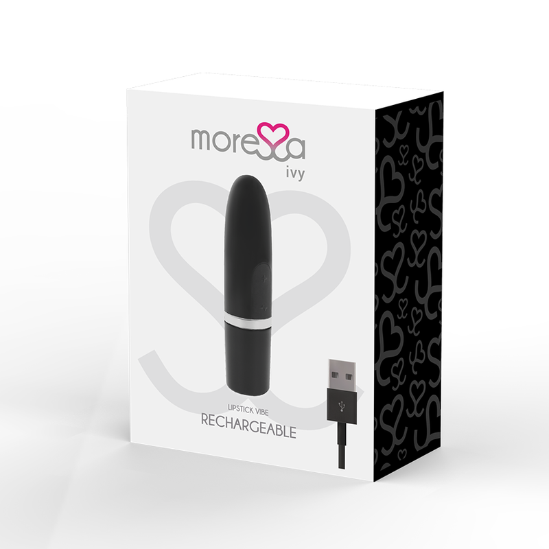 MORESSA - IVY BLACK TRAVEL STIMULATOR VIBRATOR