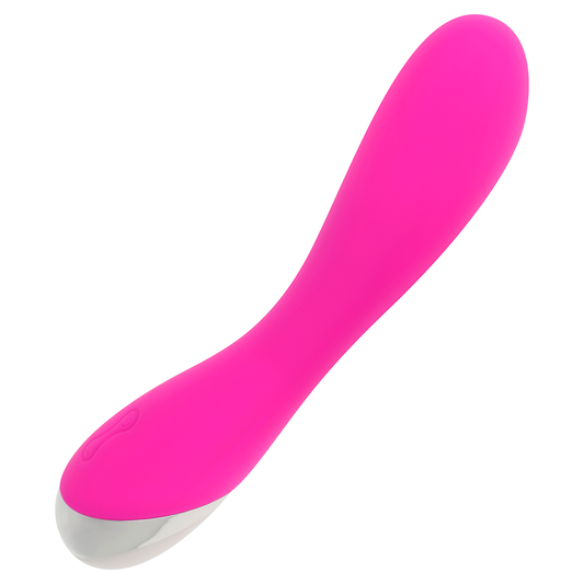 OHMAMA - VIBRATEUR FLEXIBLE POUR STIMULATION DU POINT G 19,5 CM