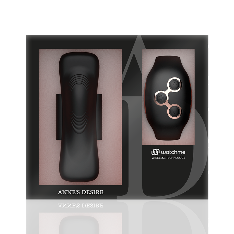 ANNE'S DESIRE - PANTY PLEASURE TECHNOLOG A WATCHME NOIR/OR