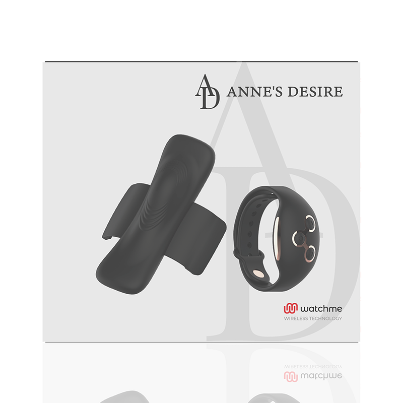 ANNE'S DESIRE - PANTY PLEASURE TECHNOLOG A WATCHME NOIR/OR