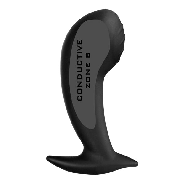 ELECTRASTIM - NONA BLACK SILICONE G-SPOT STIMULATOR