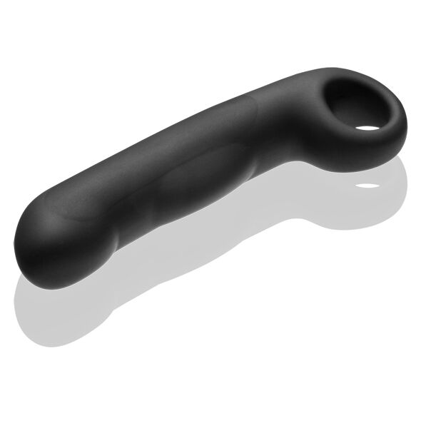 ELECTRASTIM - OVID BLACK SILICONE DILDO