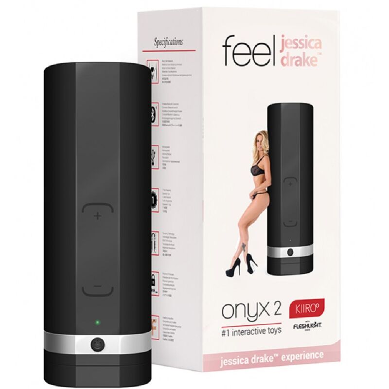 KIIROO - MASTURBATEUR ONYX+ TÉLÉDILDONIQUE JESSICA DRAKE EXPÉRIENCE