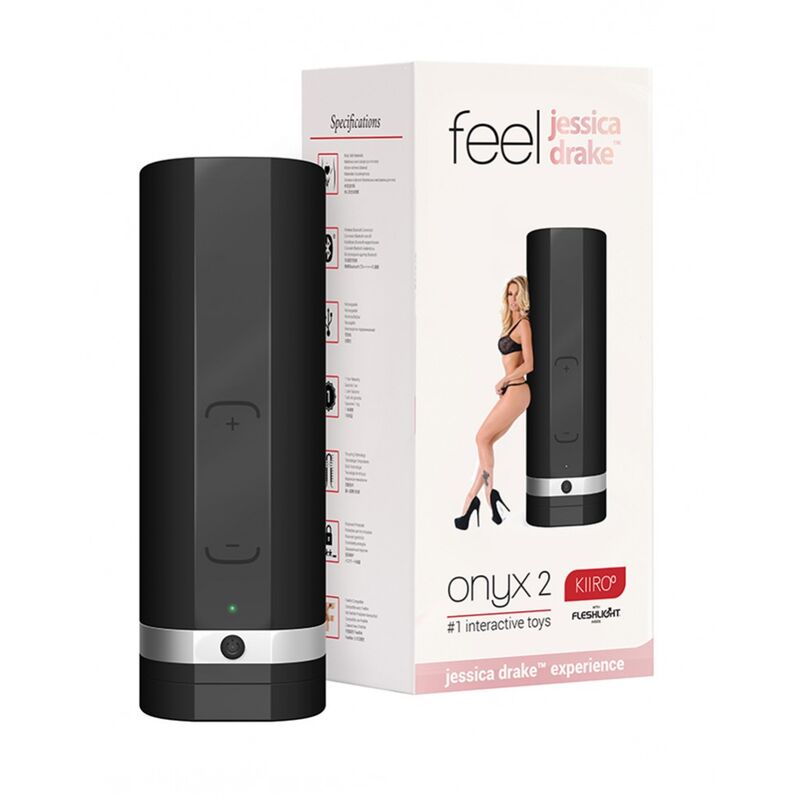 KIIROO - MASTURBATEUR ONYX+ TÉLÉDILDONIQUE JESSICA DRAKE EXPÉRIENCE