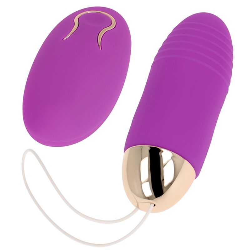 OHMAMA - REMOTE CONTROL VIBRATING EGG 10 SPEED PURPLE