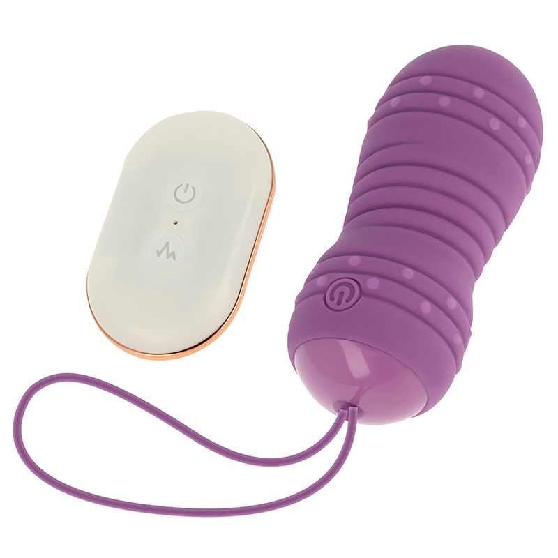 OHMAMA - TÉLÉCOMMANDE EGG 7 MODES DE ROTATION LILAS