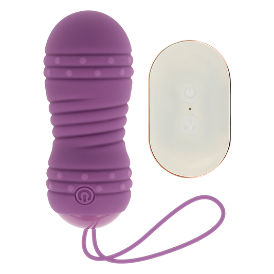 OHMAMA - TÉLÉCOMMANDE EGG 7 MODES DE ROTATION LILAS