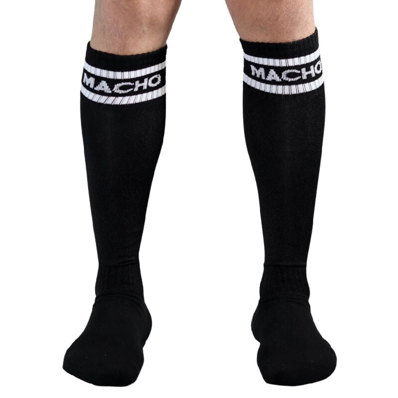 MACHO - LONG SOCK ONE SIZE BLACK