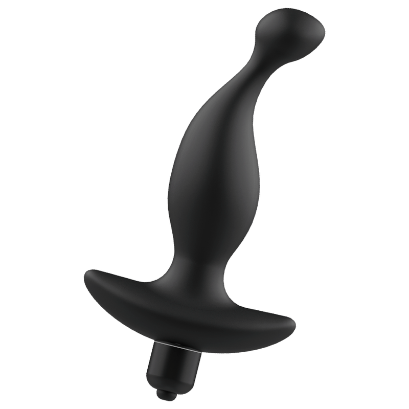 ADDICTED TOYS - MASSEUR ANAL AVEC VIBRATION NOIR MODÈLE 1