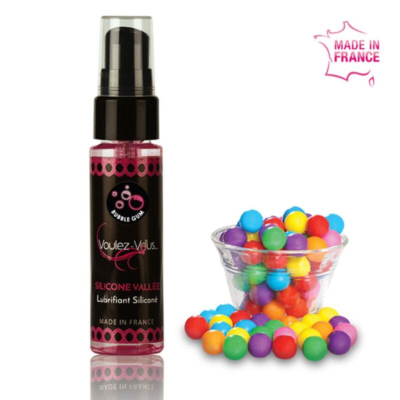 VOULEZ-VOUS - LUBRIFIANT SILICONE BUBBLEGUM 35 ML